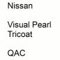 Preview: Nissan, Visual Pearl Tricoat, QAC.